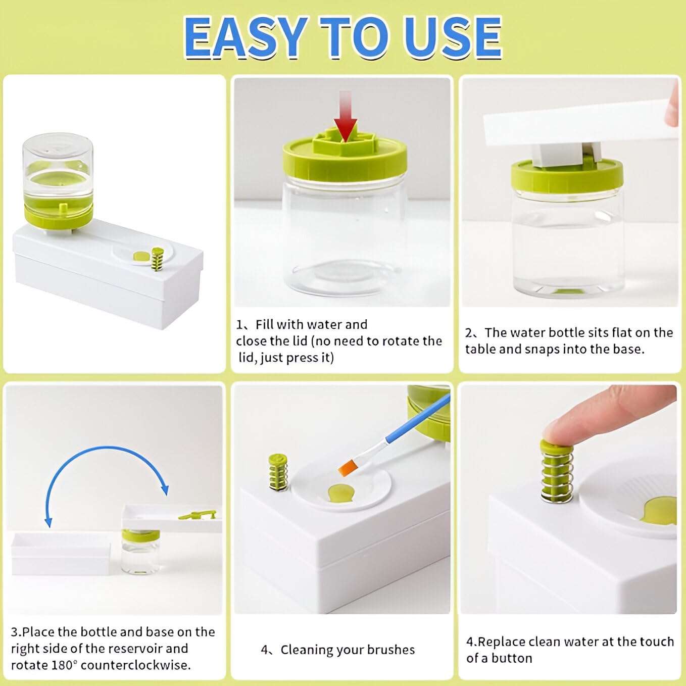 Rinse & Play™ – Paint Freely. Clean Easily.