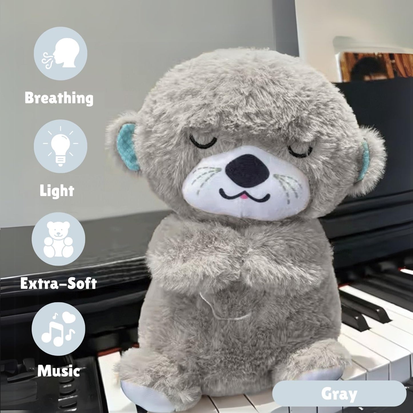 Breathing Otter Toy for Kids