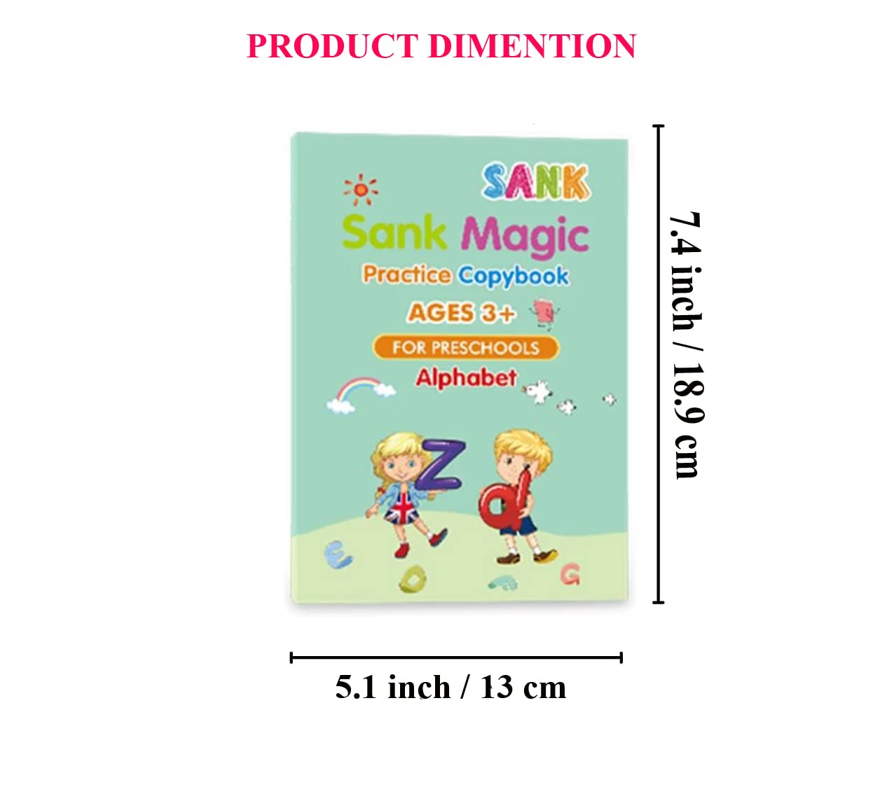 Magic Book Set For Kids (Pack Of 4)