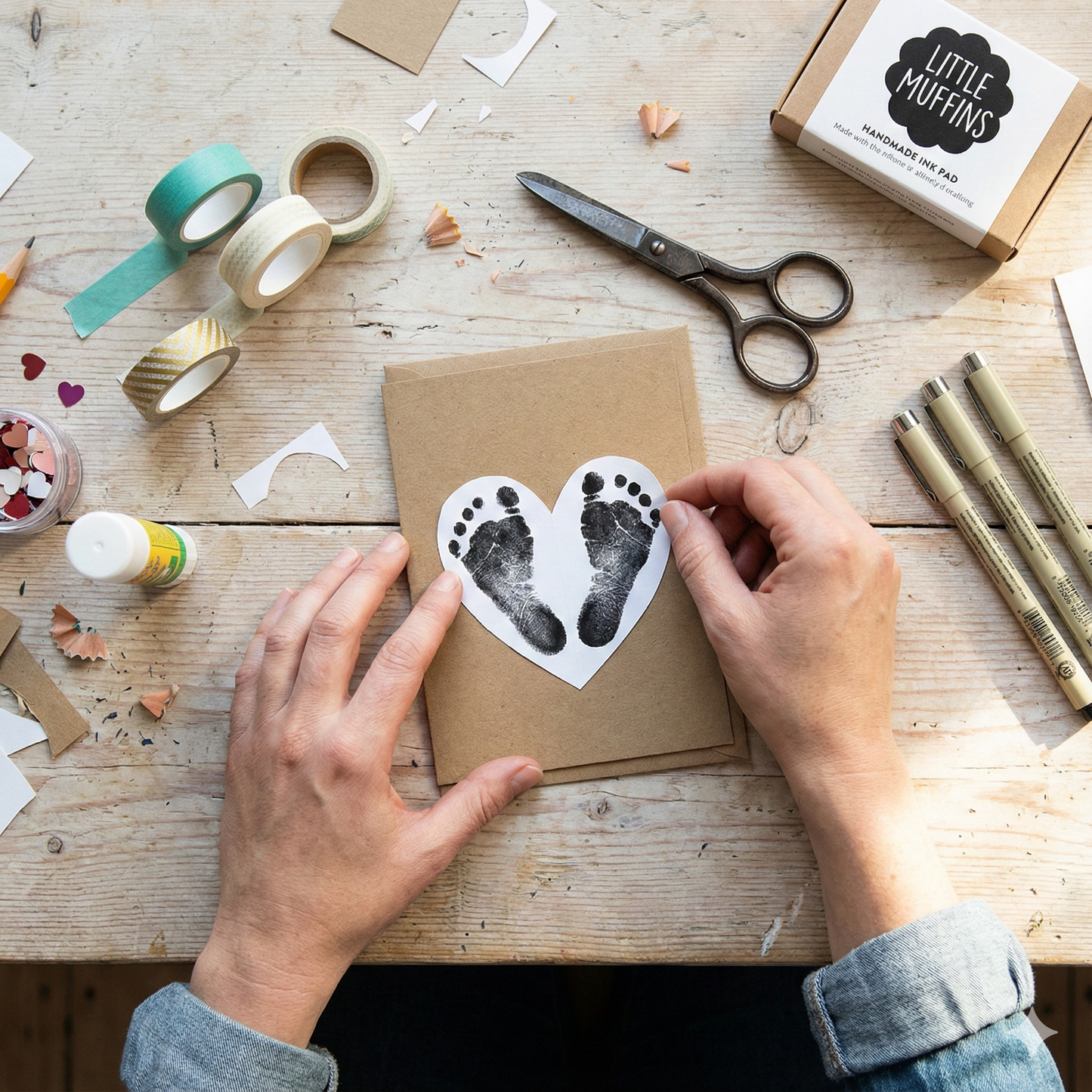 FirstMarks™ – The Safest, Sweetest Way to Capture Baby’s Tiny Prints!