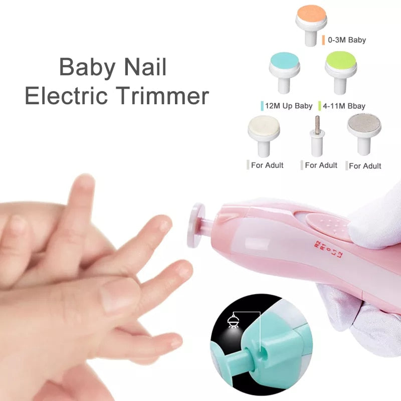 Electric Baby Nail Trimmer Kit