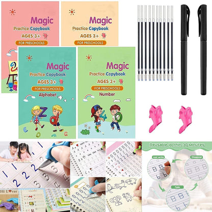 Magic Book Set For Kids (Pack Of 4)
